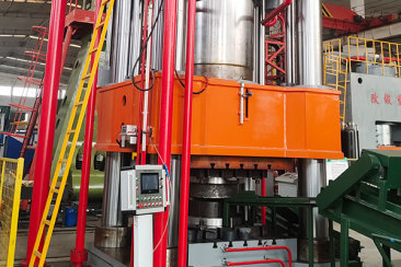 2,500-ton hydraulic press for ring-rolling and billet forging